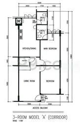 Blk 105 Towner Road (Kallang/Whampoa), HDB 3 Rooms #451599571